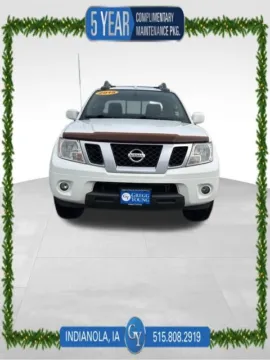 White 2015 Nissan Frontier PRO-4X for sale in Indianola, IA
