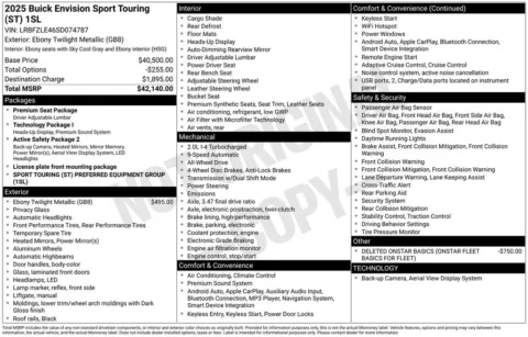 Photos of 2025 Buick Envision Sport Touring for sale in Indianola, IA at Gregg Young Buick GMC Indianola