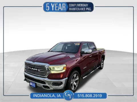 Red 2019 Ram 1500 Laramie for sale in Indianola, IA