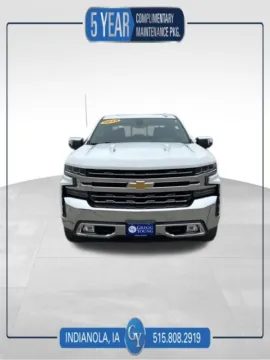 White 2019 Chevrolet Silverado 1500 LTZ for sale in Indianola, IA