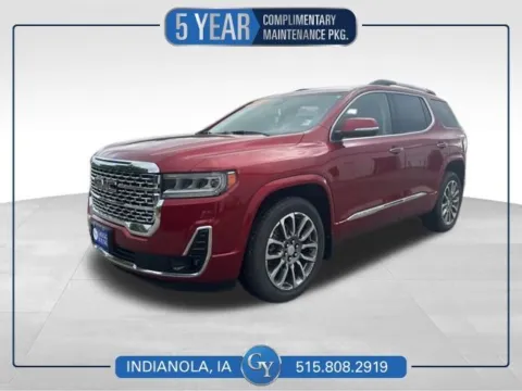 Red 2023 GMC Acadia Denali for sale in Indianola, IA