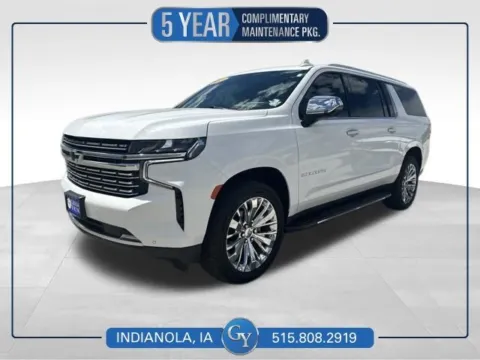 White 2021 Chevrolet Suburban Premier for sale in Indianola, IA