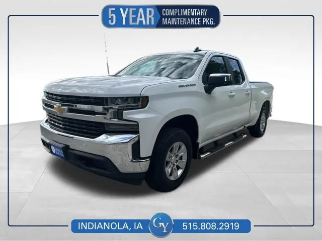 White 2019 Chevrolet Silverado 1500 LT for sale in Indianola, IA