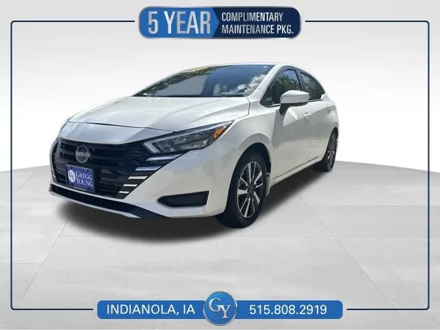 White 2025 Nissan Versa 1.6 SV for sale in Indianola, IA