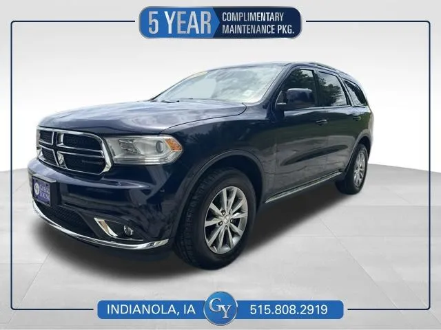 Blue 2017 Dodge Durango SXT for sale in Indianola, IA