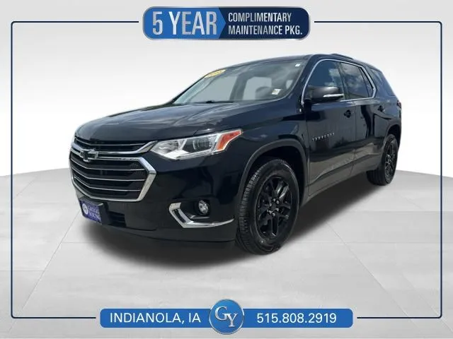 Black 2018 Chevrolet Traverse LT for sale in Indianola, IA