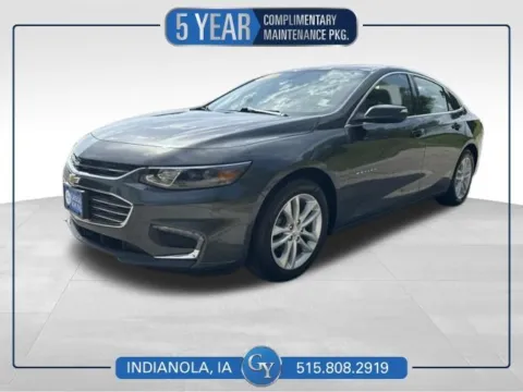 Gray 2018 Chevrolet Malibu LT for sale in Indianola, IA