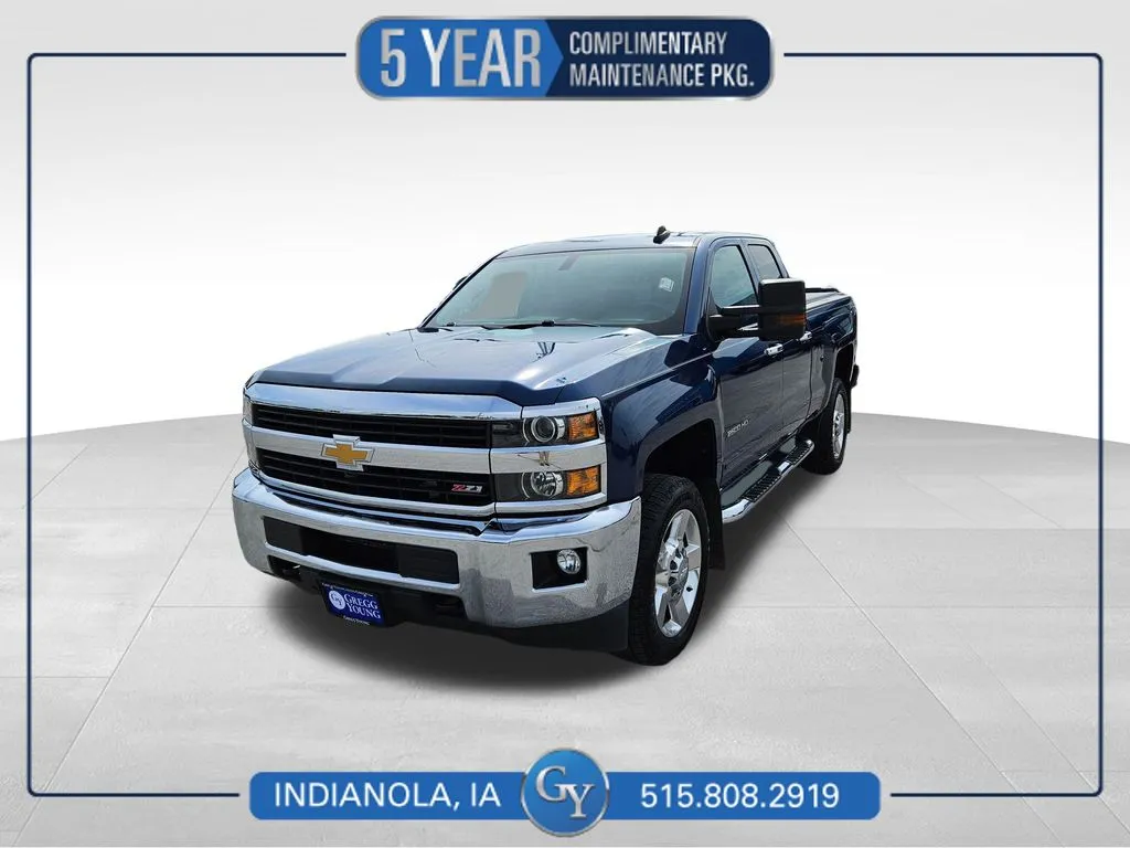 Blue 2016 Chevrolet Silverado 2500HD LT for sale in Indianola, IA