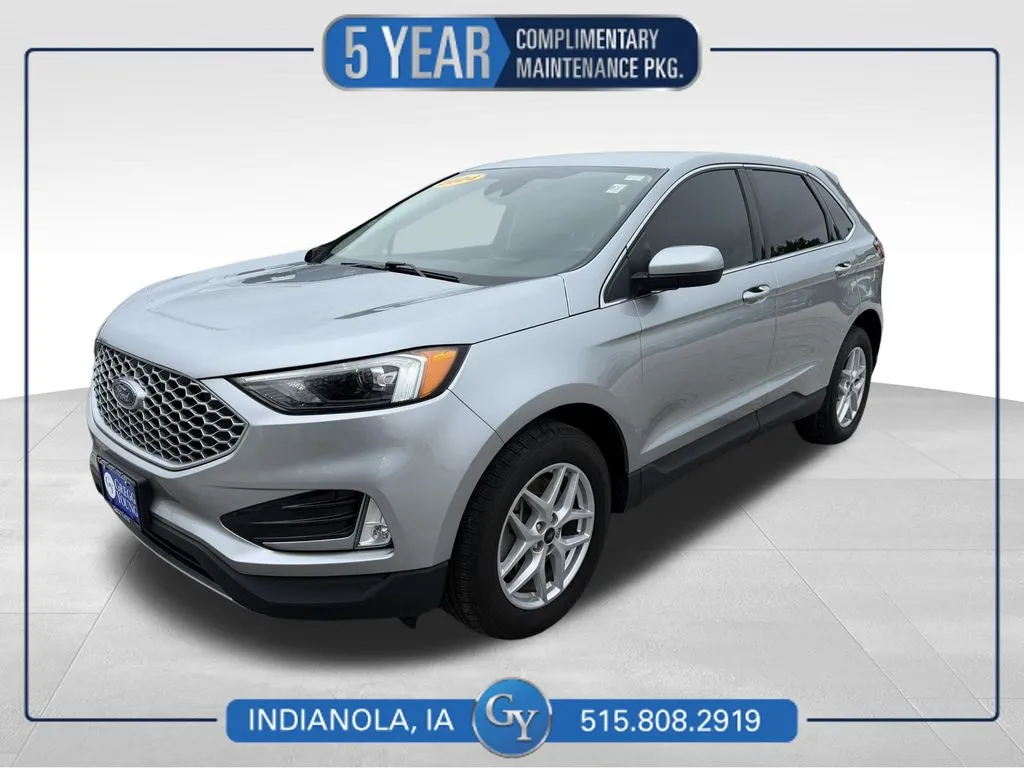 Silver 2024 Ford Edge SEL for sale in Indianola, IA