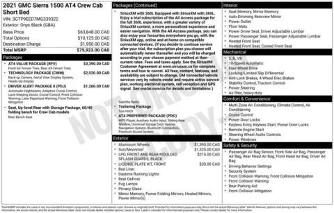Photos of 2021 GMC Sierra 1500 AT4 for sale in Indianola, IA at Gregg Young Buick GMC Indianola