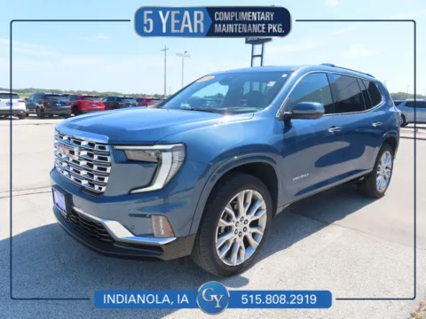 Blue 2025 GMC Acadia Denali for sale in Indianola, IA