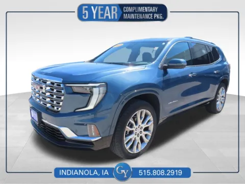 Blue 2025 GMC Acadia Denali for sale in Indianola, IA