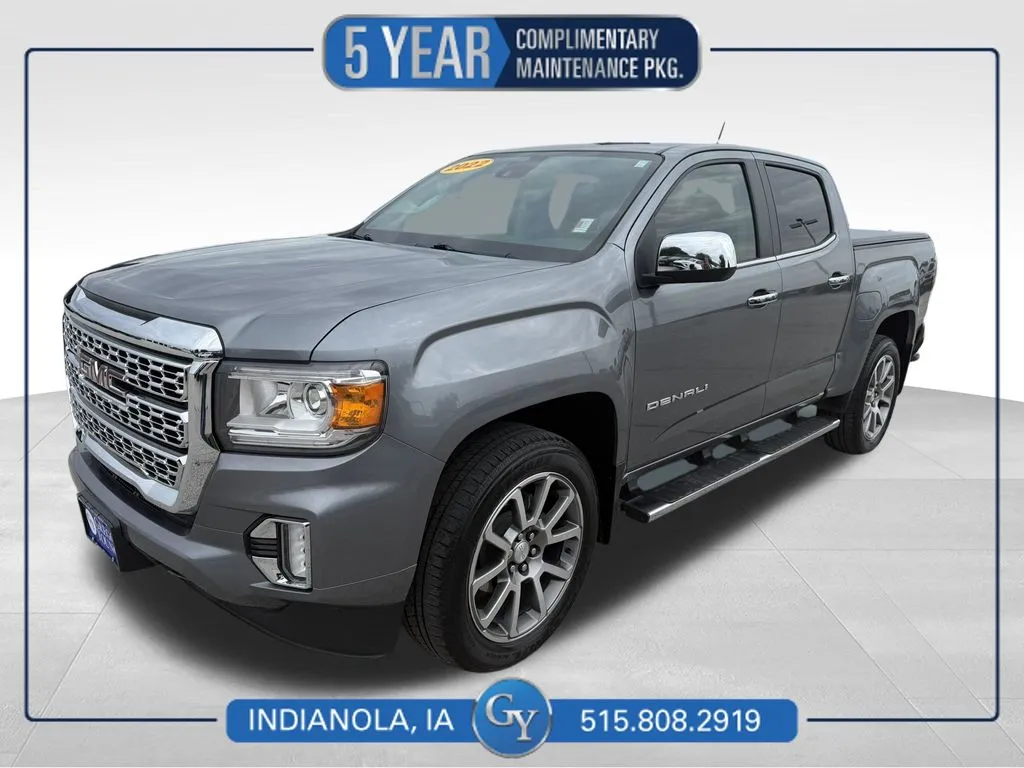 Silver 2022 GMC Canyon Denali for sale in Indianola, IA