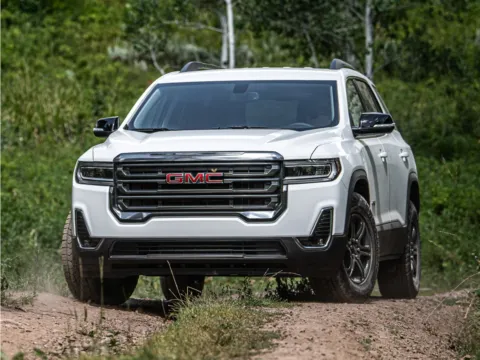 Red 2021 GMC Acadia SLT for sale in Indianola, IA