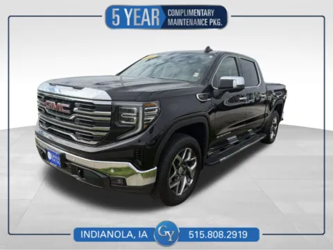 Black 2025 GMC Sierra 1500 SLT for sale in Indianola, IA