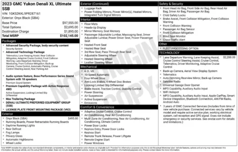 Photos of 2023 GMC Yukon XL Denali Ultimate for sale in Indianola, IA at Gregg Young Buick GMC Indianola