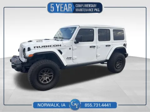 White 2022 Jeep Wrangler Unlimited Rubicon 392 for sale in Norwalk, IA
