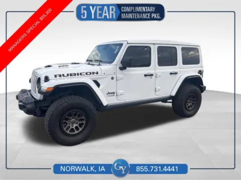White 2022 Jeep Wrangler Unlimited Rubicon 392 for sale in Norwalk, IA