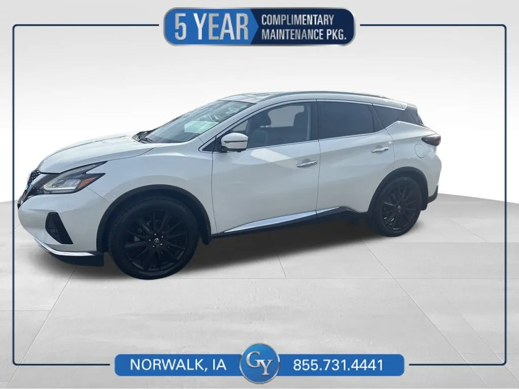 White 2020 Nissan Murano Platinum for sale in Norwalk, IA