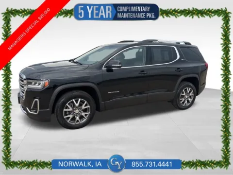 Black 2023 GMC Acadia SLT for sale in Norwalk, IA