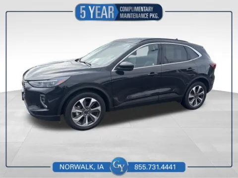 Black 2023 Ford Escape Platinum for sale in Norwalk, IA