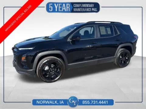 Black 2026 Chevrolet Equinox LT for sale in Norwalk, IA