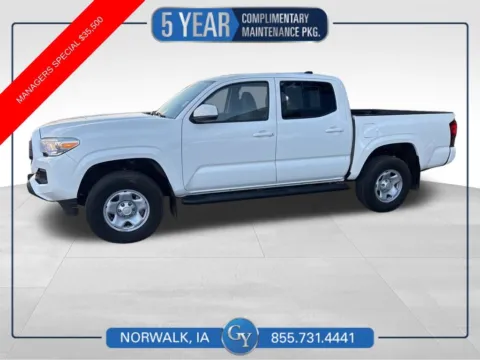 White 2023 Toyota Tacoma SR5 for sale in Norwalk, IA