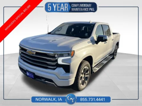 White 2023 Chevrolet Silverado 1500 High Country for sale in Norwalk, IA