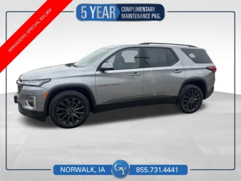 Gray 2023 Chevrolet Traverse RS for sale in Norwalk, IA