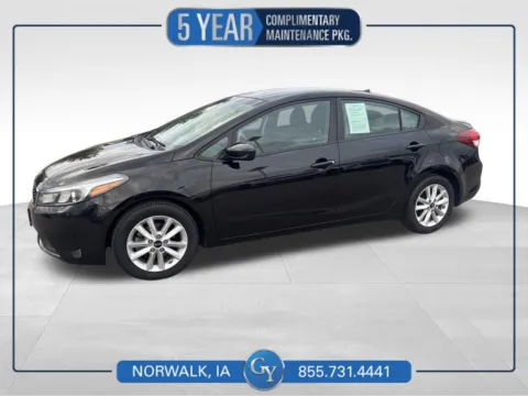 Black 2017 Kia Forte S for sale in Norwalk, IA