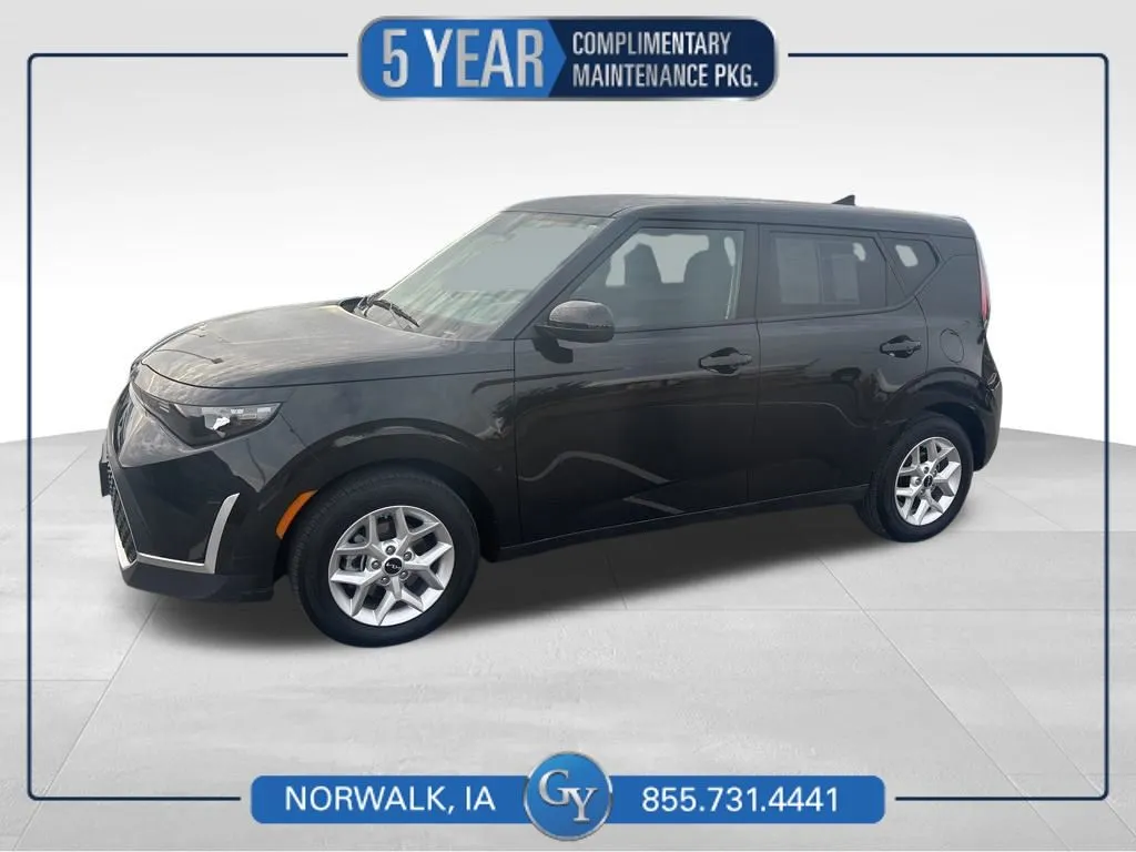 Black 2024 Kia Soul LX for sale in Norwalk, IA
