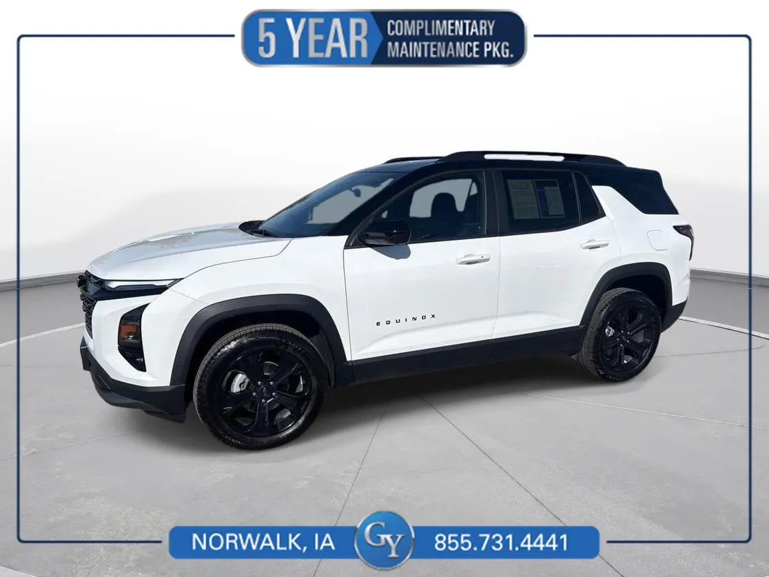 White 2026 Chevrolet Equinox AWD LT for sale in Norwalk, IA