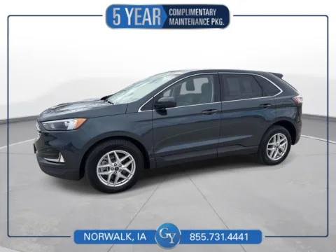Blue 2022 Ford Edge SEL for sale in Norwalk, IA