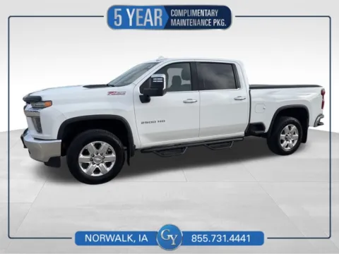 White 2020 Chevrolet Silverado 2500HD LTZ for sale in Norwalk, IA