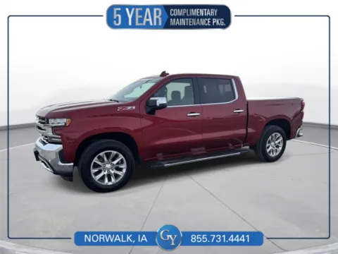 Red 2019 Chevrolet Silverado 1500 LTZ for sale in Norwalk, IA