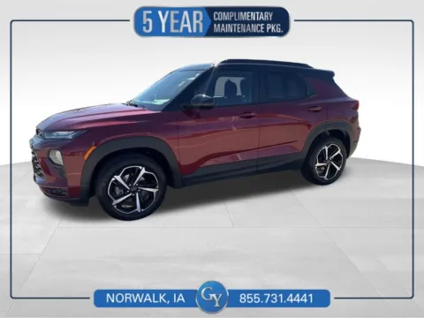Red 2023 Chevrolet TrailBlazer RS for sale in Norwalk, IA