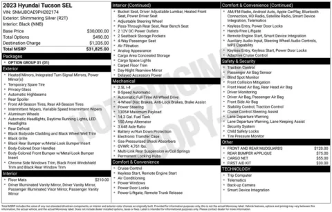 Photos of 2023 Hyundai Tucson SEL for sale in Norwalk, IA at Gregg Young Chevrolet of Norwalk