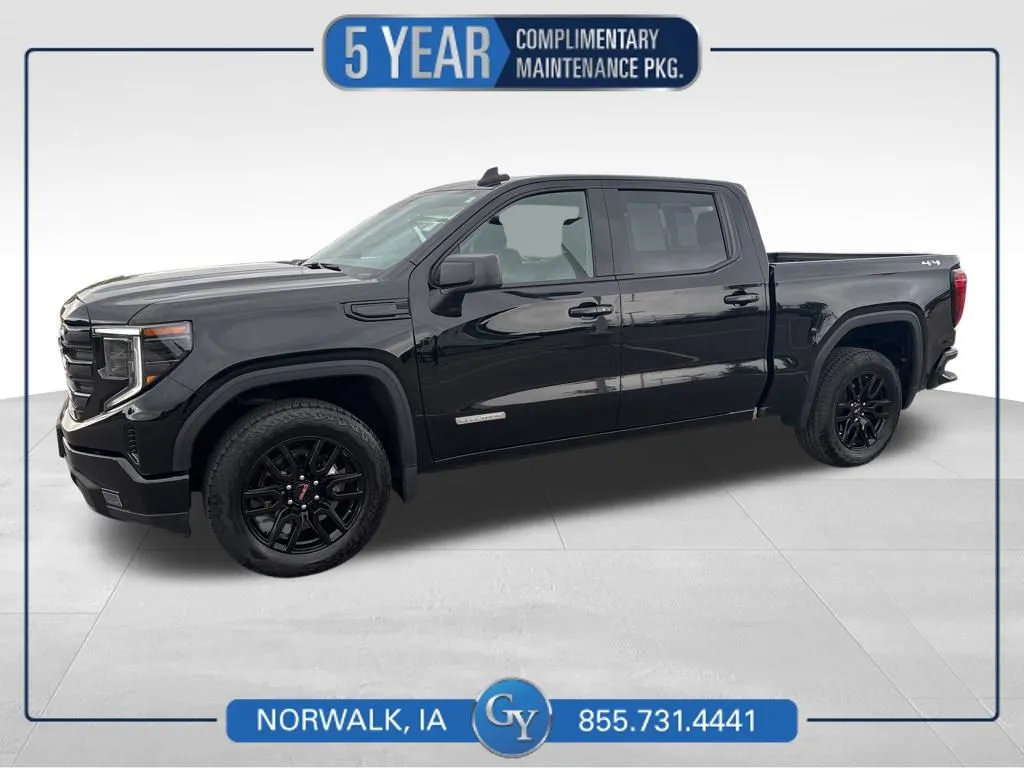 Black 2024 GMC Sierra 1500 Elevation for sale in Norwalk, IA