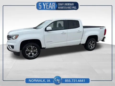 White 2017 Chevrolet Colorado Z71 for sale in Norwalk, IA