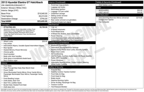 Photos of 2013 Hyundai Elantra GT for sale in Norwalk, IA at Gregg Young Chevrolet of Norwalk