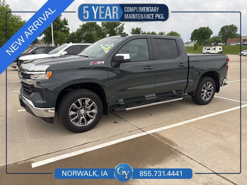 Gray 2026 Chevrolet Silverado 1500 LT for sale in Norwalk, IA