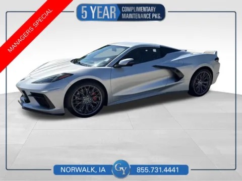 Silver 2020 Chevrolet Corvette Stingray for sale in Norwalk, IA
