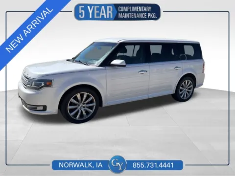 White 2016 Ford Flex Limited for sale in Norwalk, IA