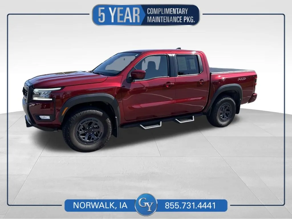 Red 2025 Nissan Frontier PRO-4X for sale in Norwalk, IA