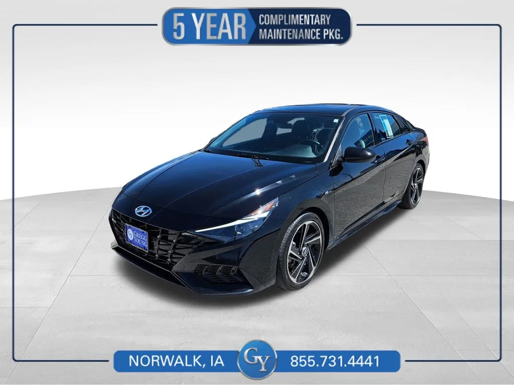 Black 2023 Hyundai Elantra N Line for sale in Norwalk, IA