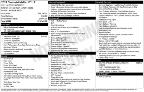 Photos of 2024 Chevrolet Malibu LT for sale in Norwalk, IA at Gregg Young Chevrolet of Norwalk
