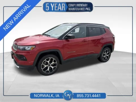 Red 2025 Jeep Compass Limited for sale in Norwalk, IA