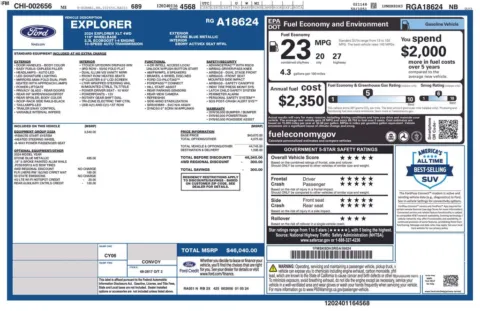 Photos of 2024 Ford Explorer XLT for sale in Norwalk, IA at Gregg Young Chevrolet of Norwalk