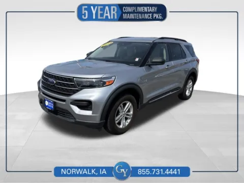 Silver 2022 Ford Explorer XLT for sale in Norwalk, IA