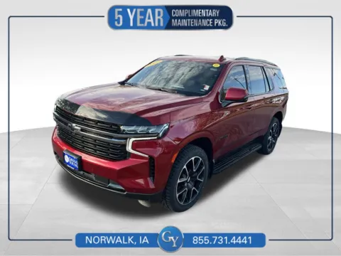 Red 2022 Chevrolet Tahoe RST for sale in Norwalk, IA